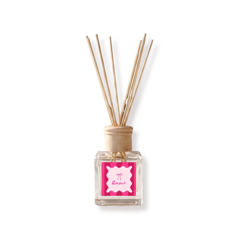 Reed Diffuser - Amour - Sweet Perfume - 100 ml