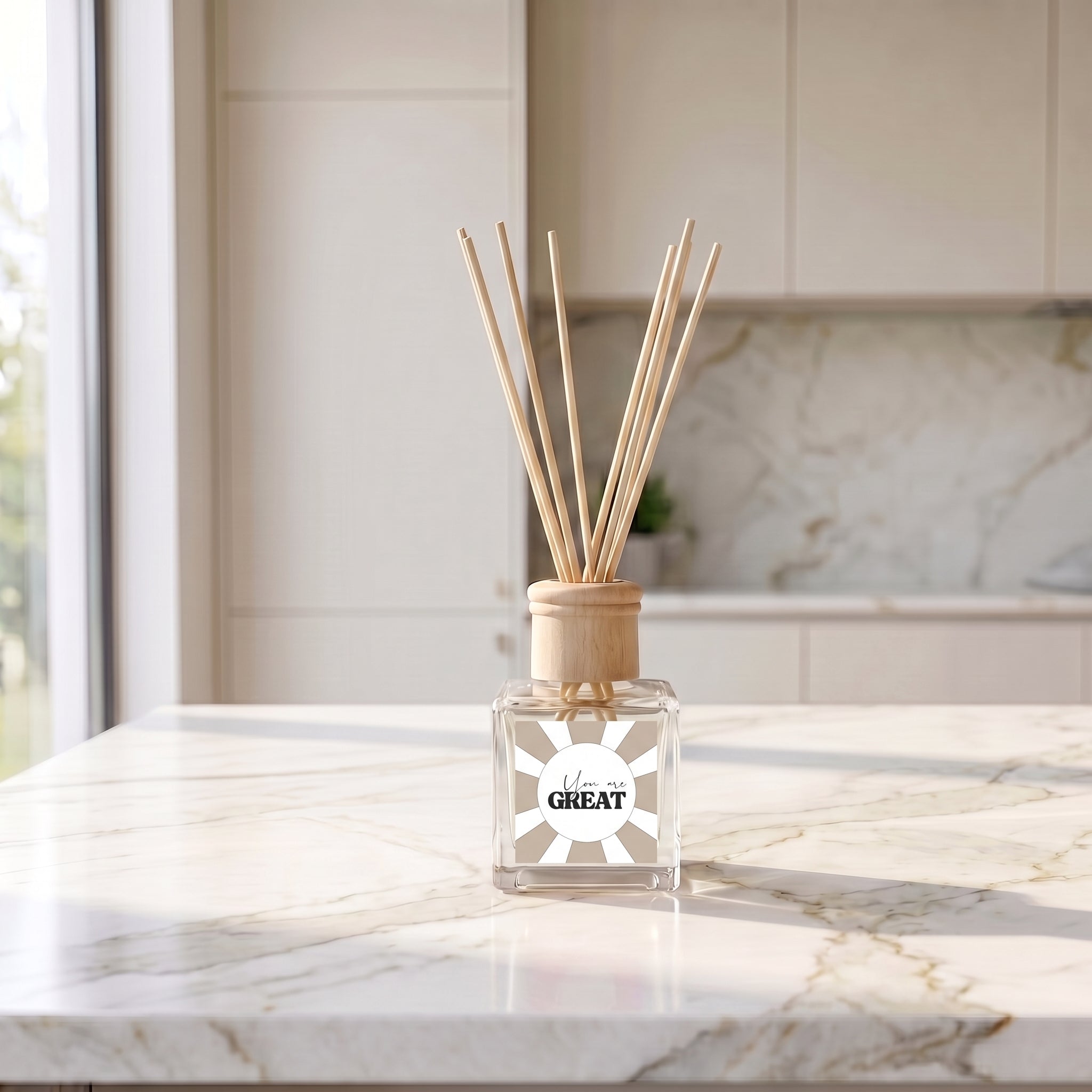 Reed Diffuser - You are Great - Fresh Laundry - 100 ml