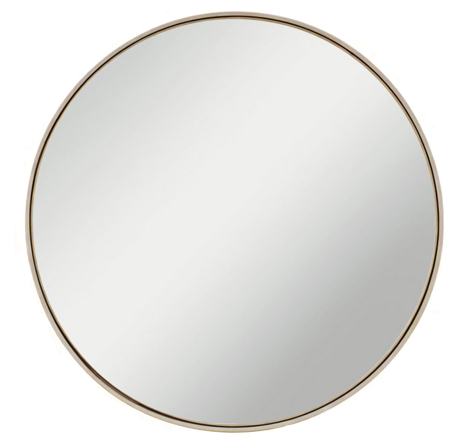 Mirror - Round - Metal - Taupe - Ø80cm
