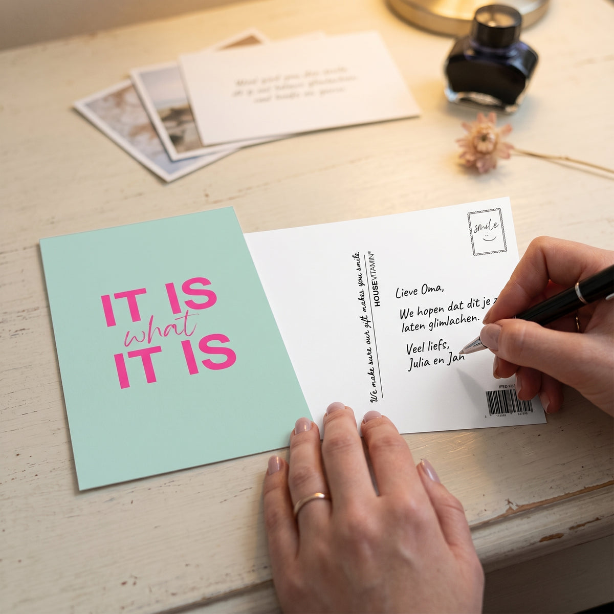 Postcard - It is what it is - Paper - Set of 5 - A6