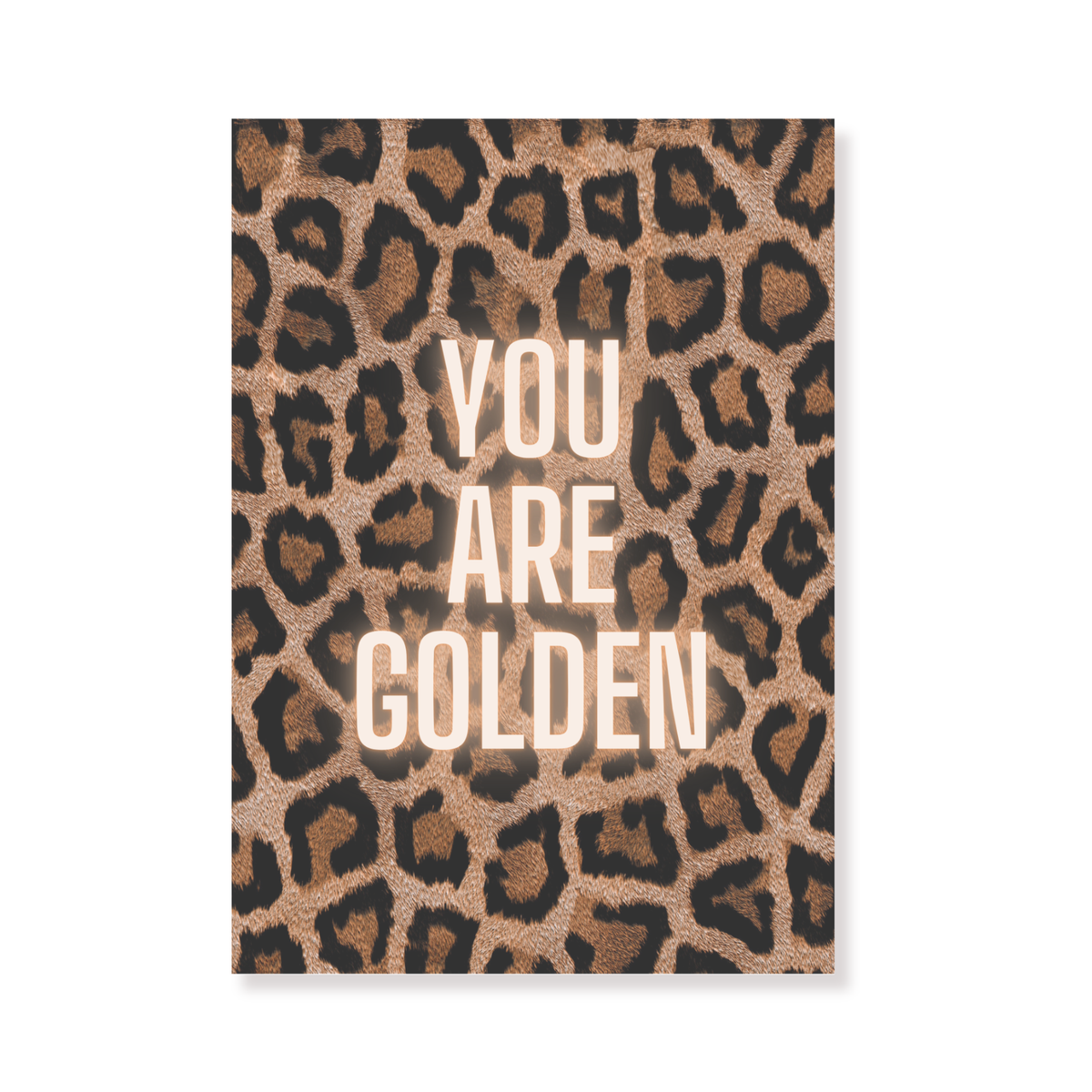 Postcard - You are Golden - Paper - Set of 5 - A6