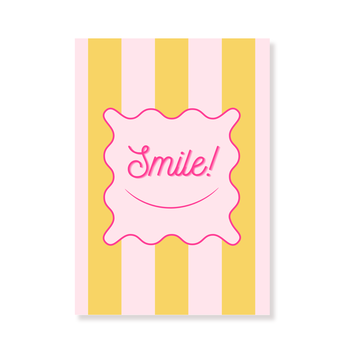 Postcard - Smile - Paper - Set of 5 - A6