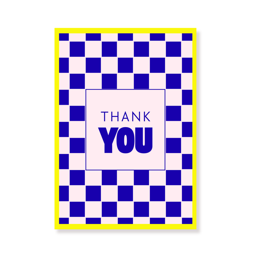 Postcard - Thank You -  Paper - Set of 5 - A6