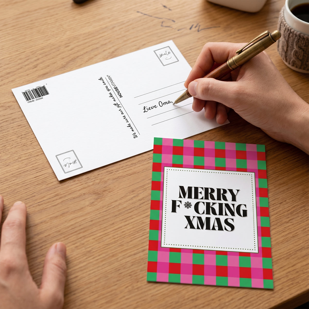 Postcard - Merry F*cking Xmas - Paper - Set of 5 - A6