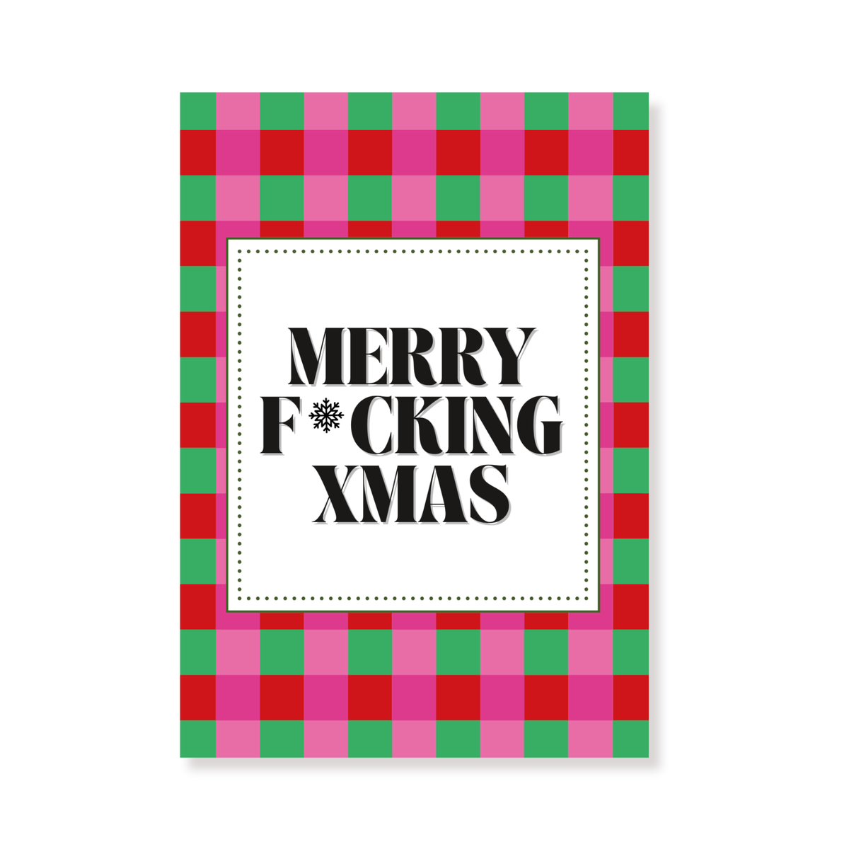 Postcard - Merry F*cking Xmas - Paper - Set of 5 - A6