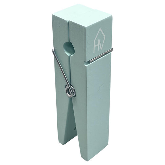 Clip - Wood - Mint Green - 4x15cm