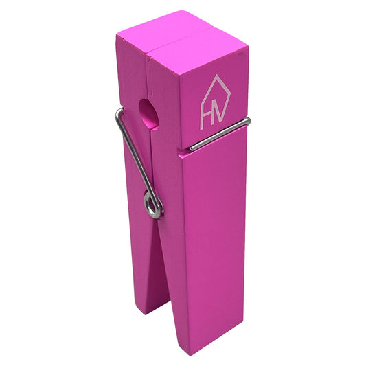 Clip - Wood - Neon Pink - 4x15cm