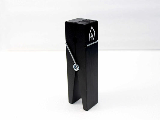 Clip - Wood - Black - 4x15cm