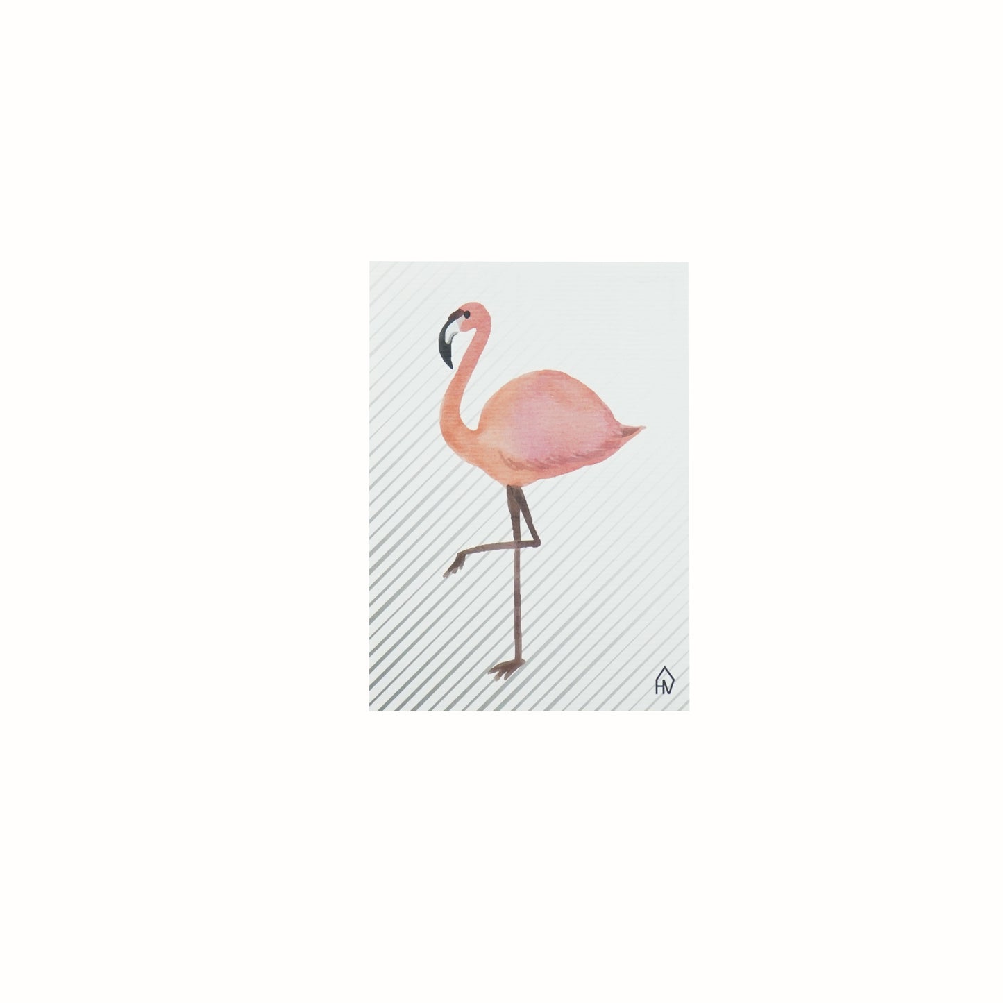 HV Postcard Flamingo - A6