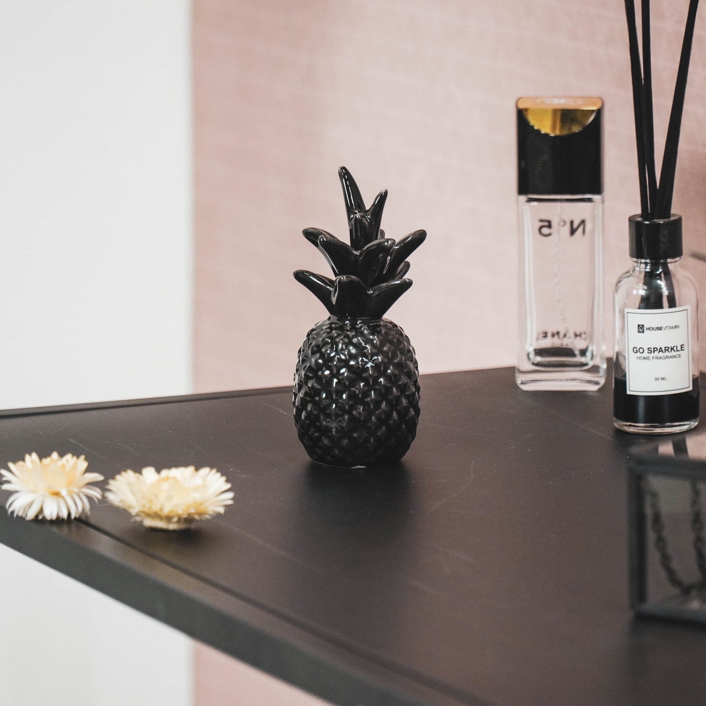 HV Pineapple Black - 5x5x11 cm