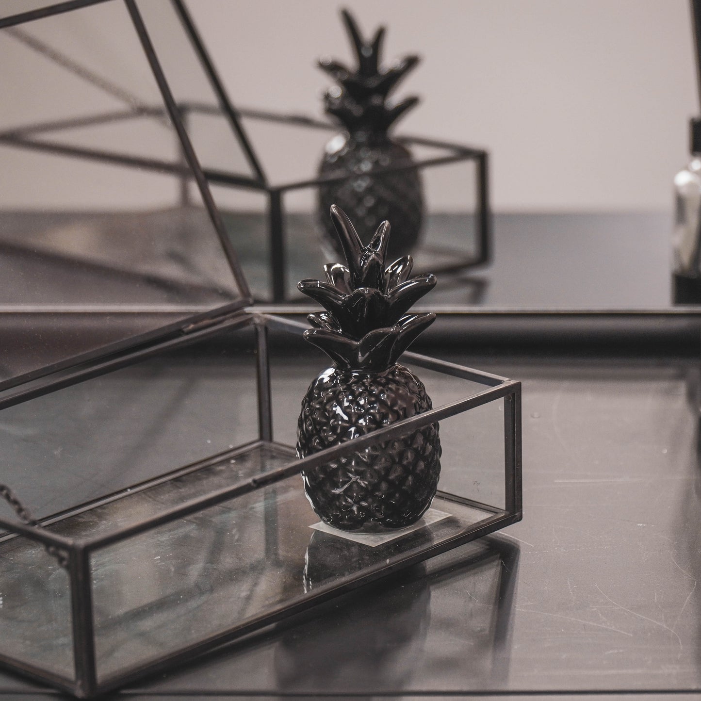 HV Pineapple Black - 5x5x11 cm