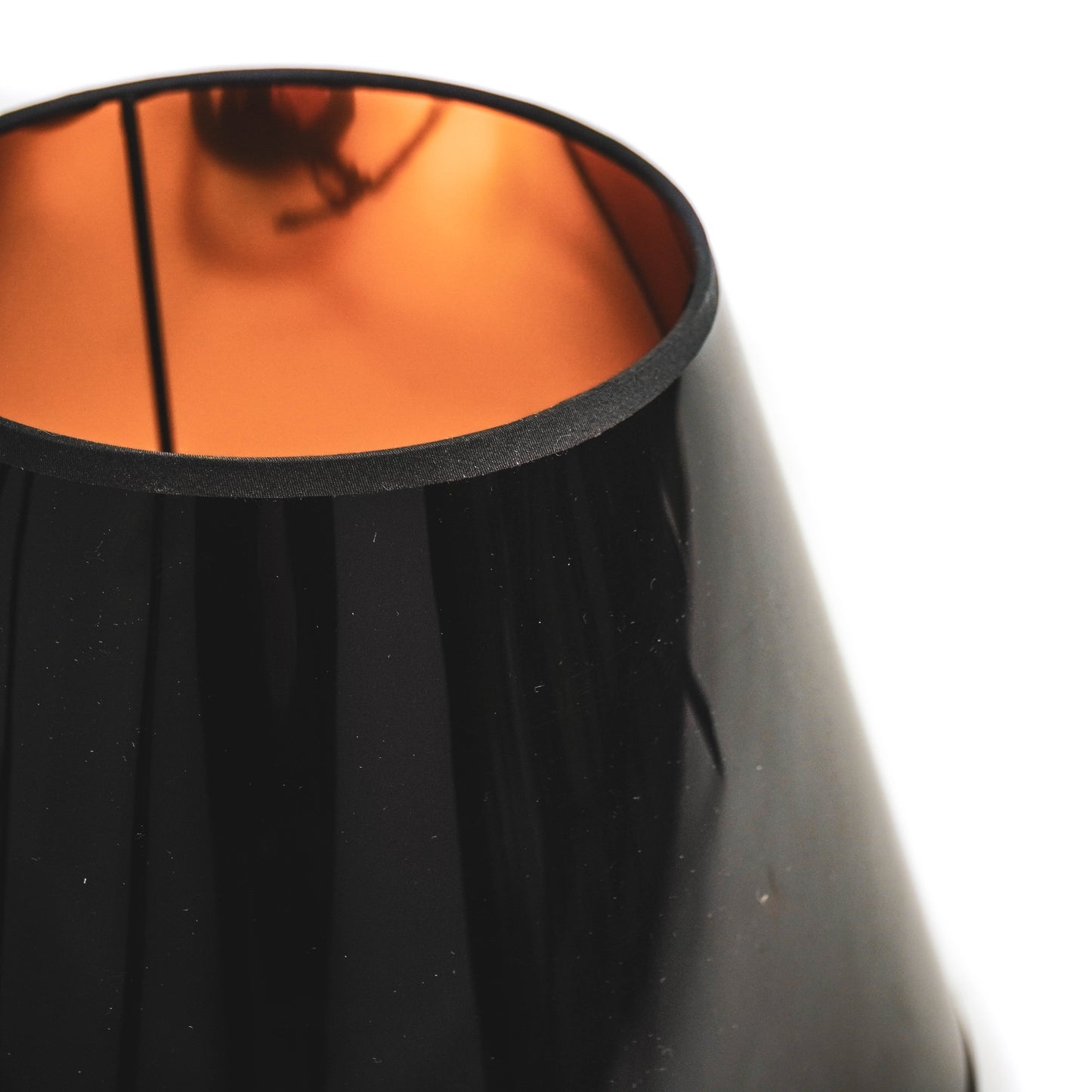 HV lampshade Black and Gold 17x30x21cm