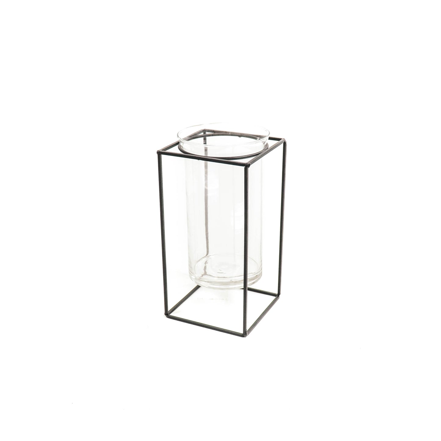 HV Metal Vase - Medium - 12,5x12,5x25,5cm