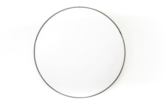 Mirror - Round Wall Mirror - Metal - Black - Ø60cm