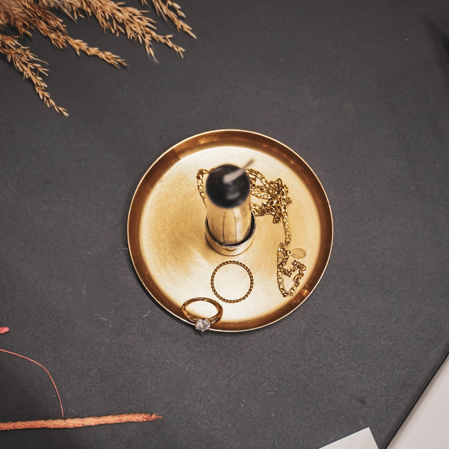 HV Candleholder Bowl - Gold - 10x10x3cm