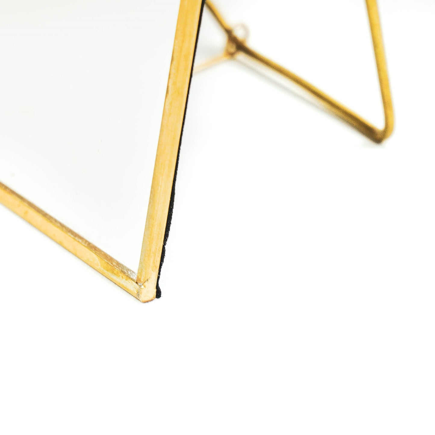 Housevitamin Rectagular Mirror Brass - Gold - 30x20x1cm