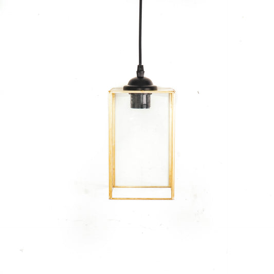 Housevitamin Lamp Metal/Glass - Gold - 12x12x20cm