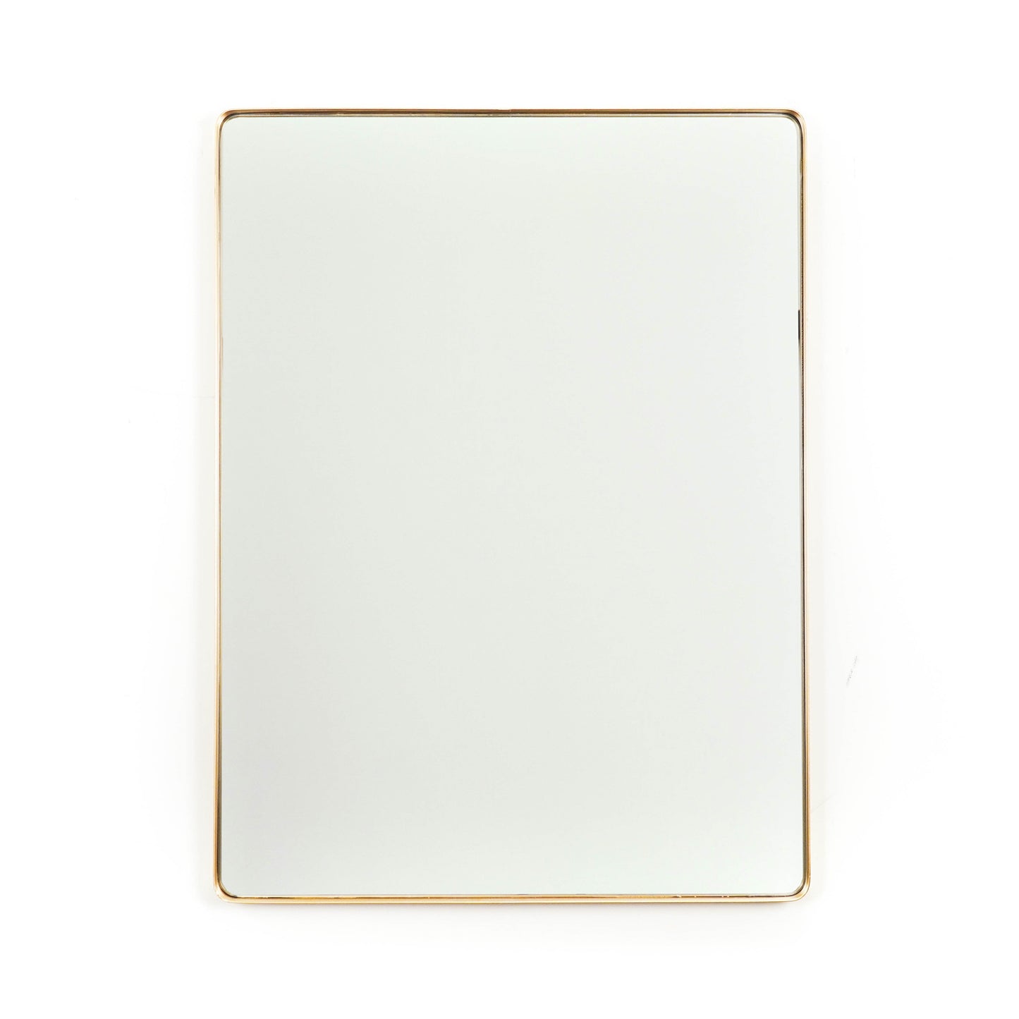 HV Rectangular Metal Mirror - Gold - 60x80cm