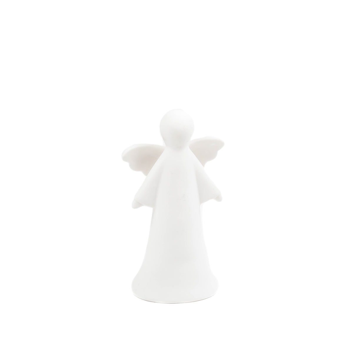 Ledlight - Angel - Ceramics - White - 9x6x16,5cm