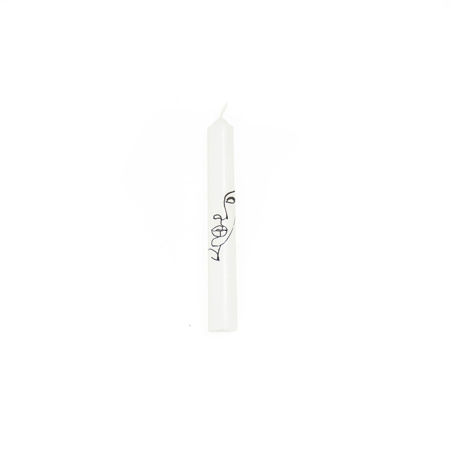 HV 6 Candles - White - Face - 2,3x14cm