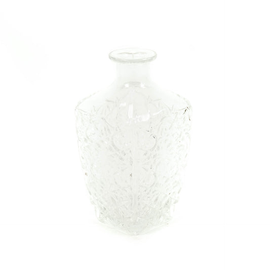 HV Glass Water Bottle - Clear - 9x19 cm