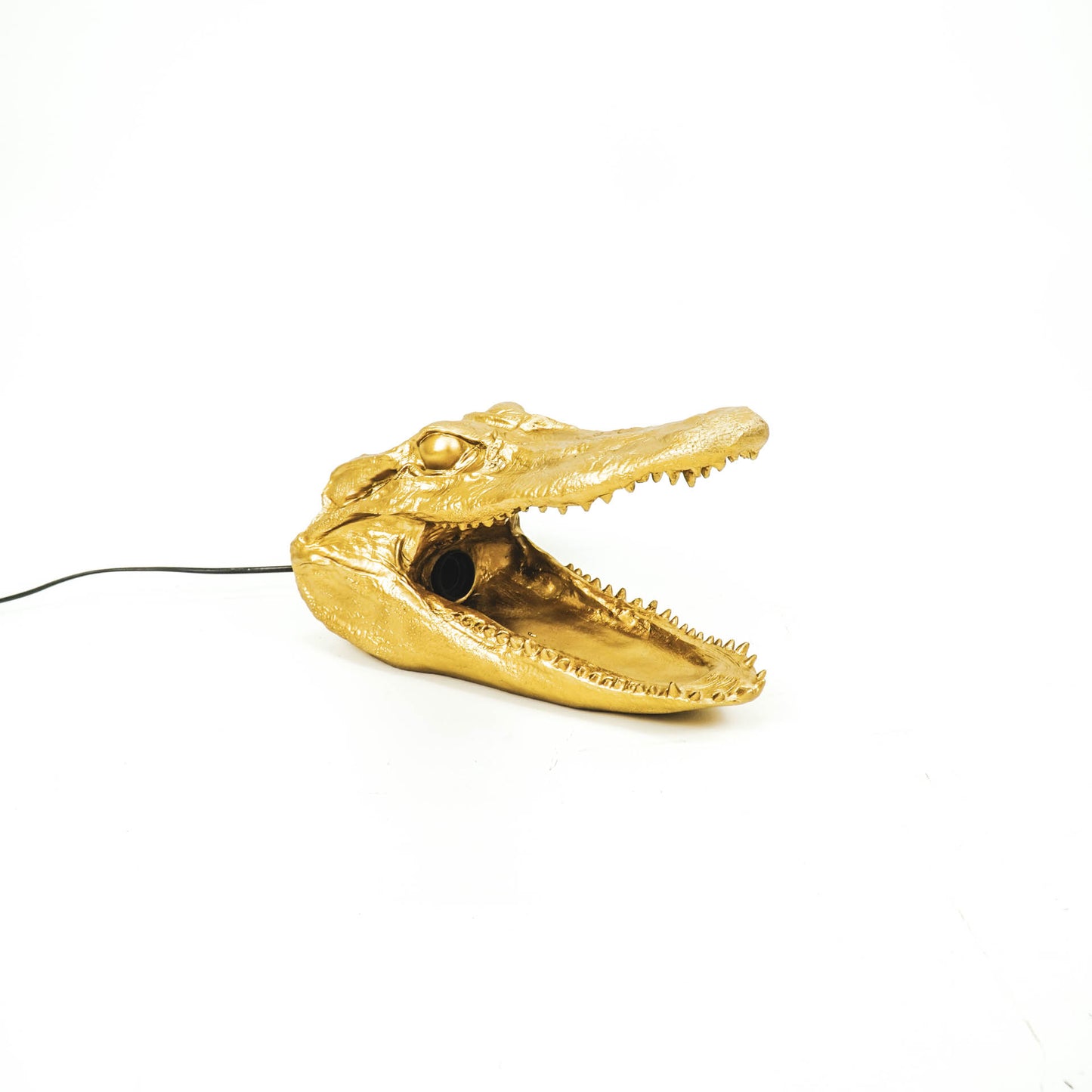 HV Golden Alligator Table Lamp - 39x18x21cm