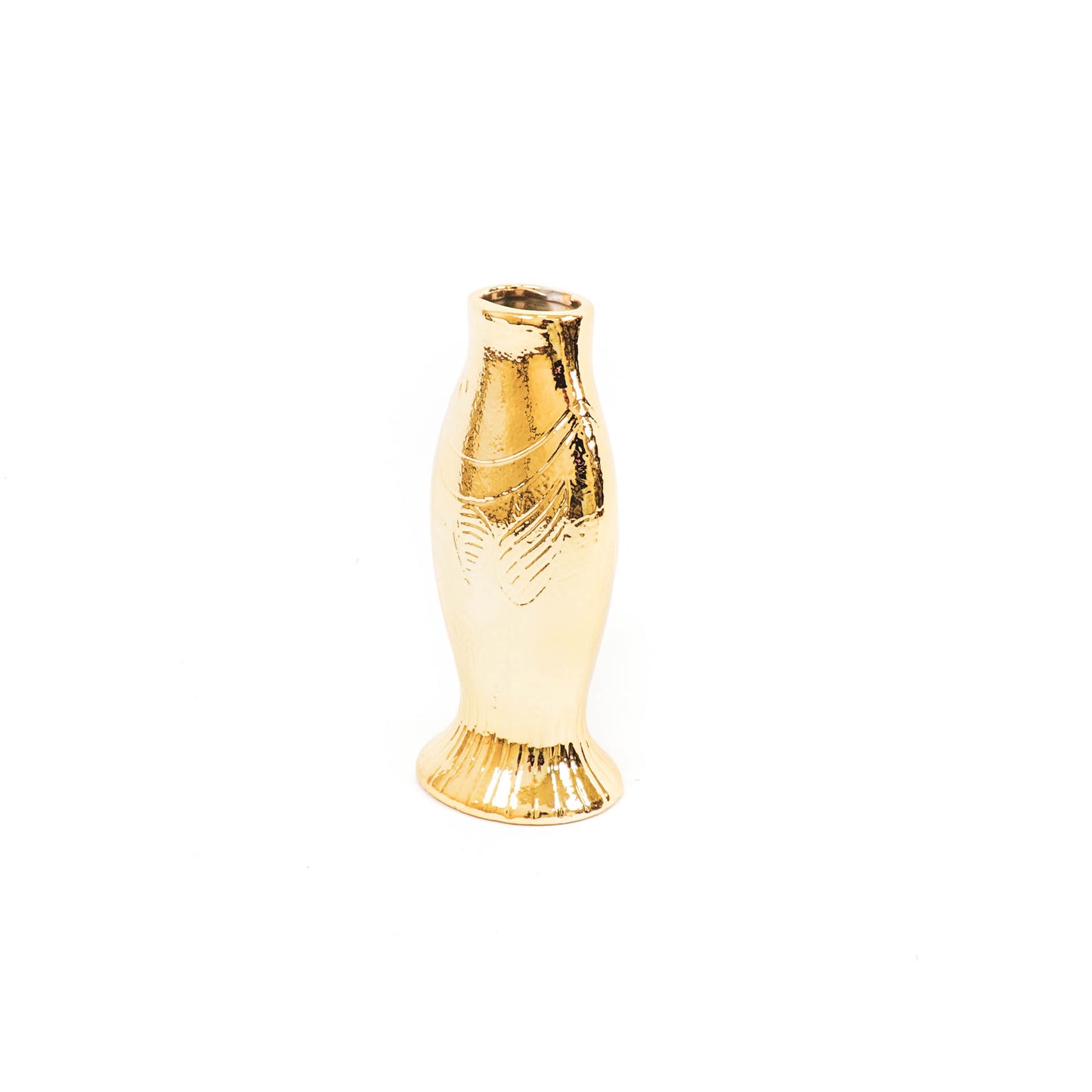 HV Golden Fish Vase - 13,5x10x25cm
