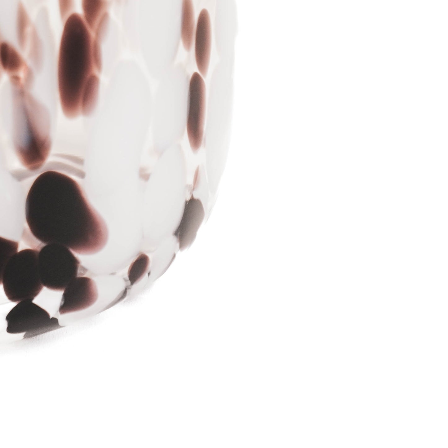 Housevitamin Vase  Dots - White/Black - 18x25cm