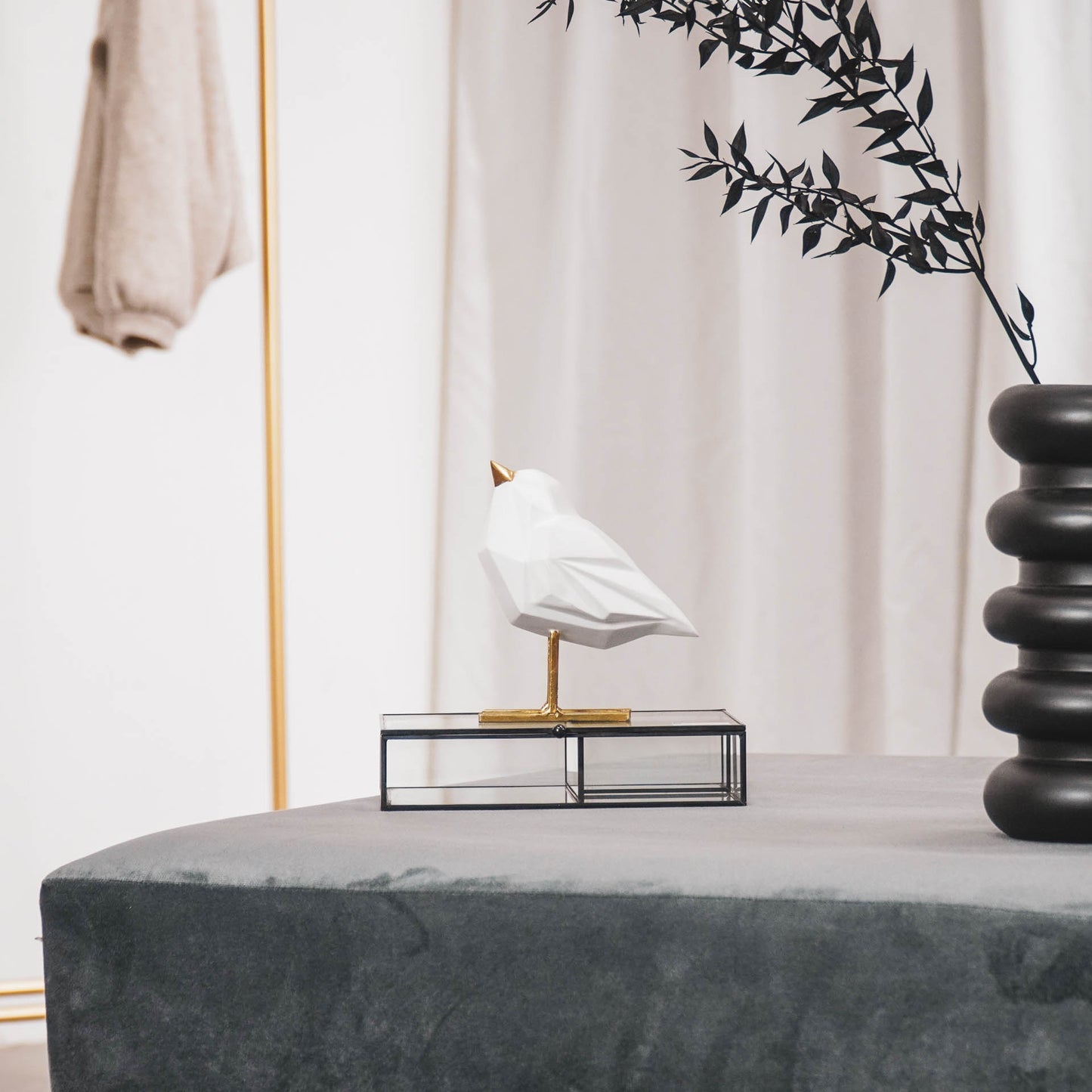 HV Love Bird - White - 16x15x14cm