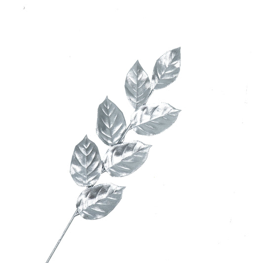 Housevitamin Branch with Leafs - Silver - 12x57cm