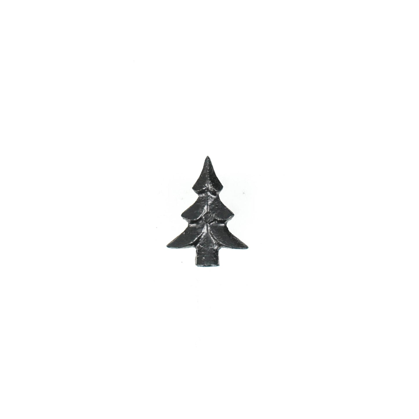 HV Candle Pins - Xmas Tree - Black - Set of 2 - 5x4x3cm