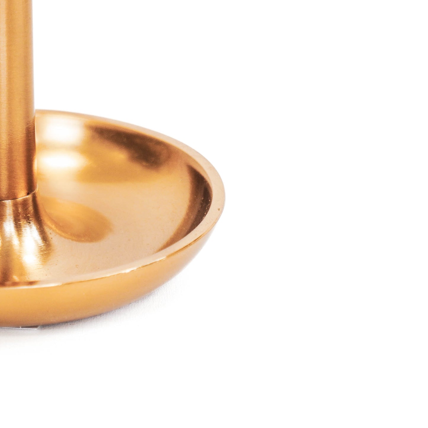 HV Basic Candleholder- Gold- 10,5x10,5x25cm