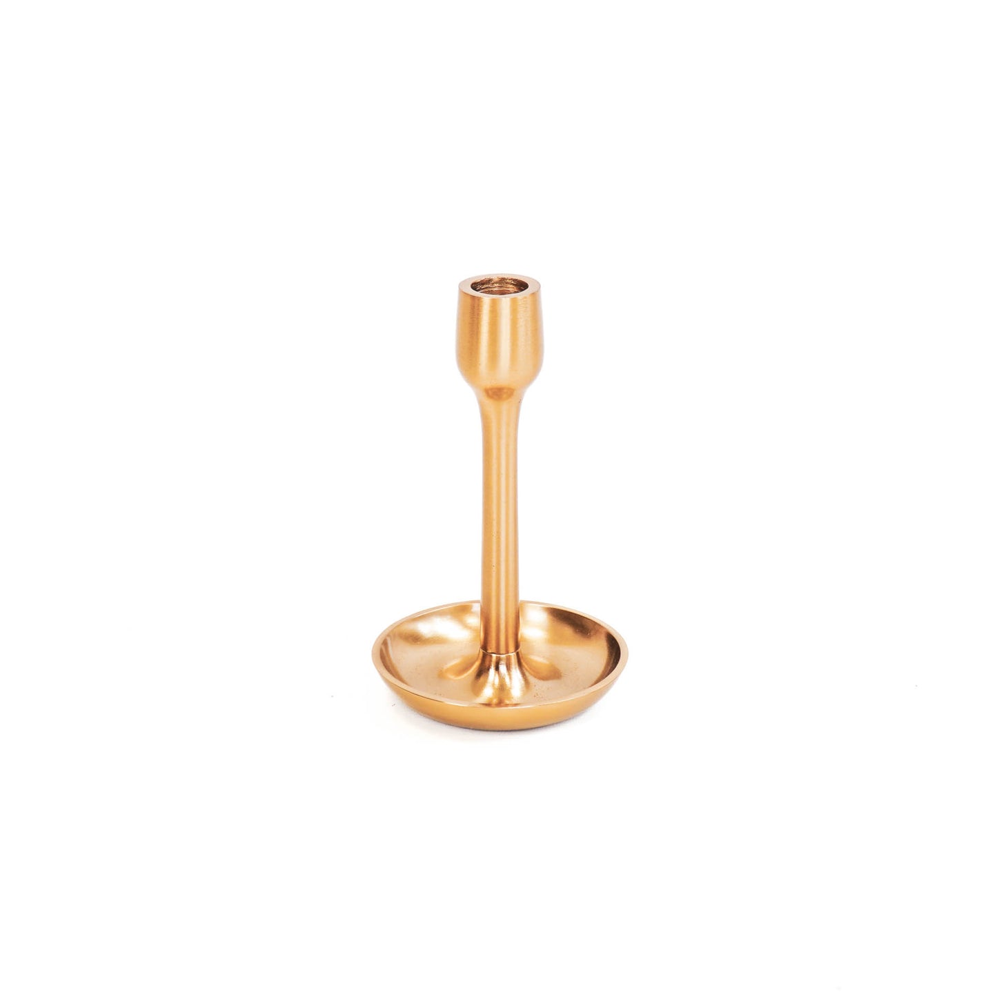 HV Basic Candleholder- Gold- 10,5x10,5x17cm