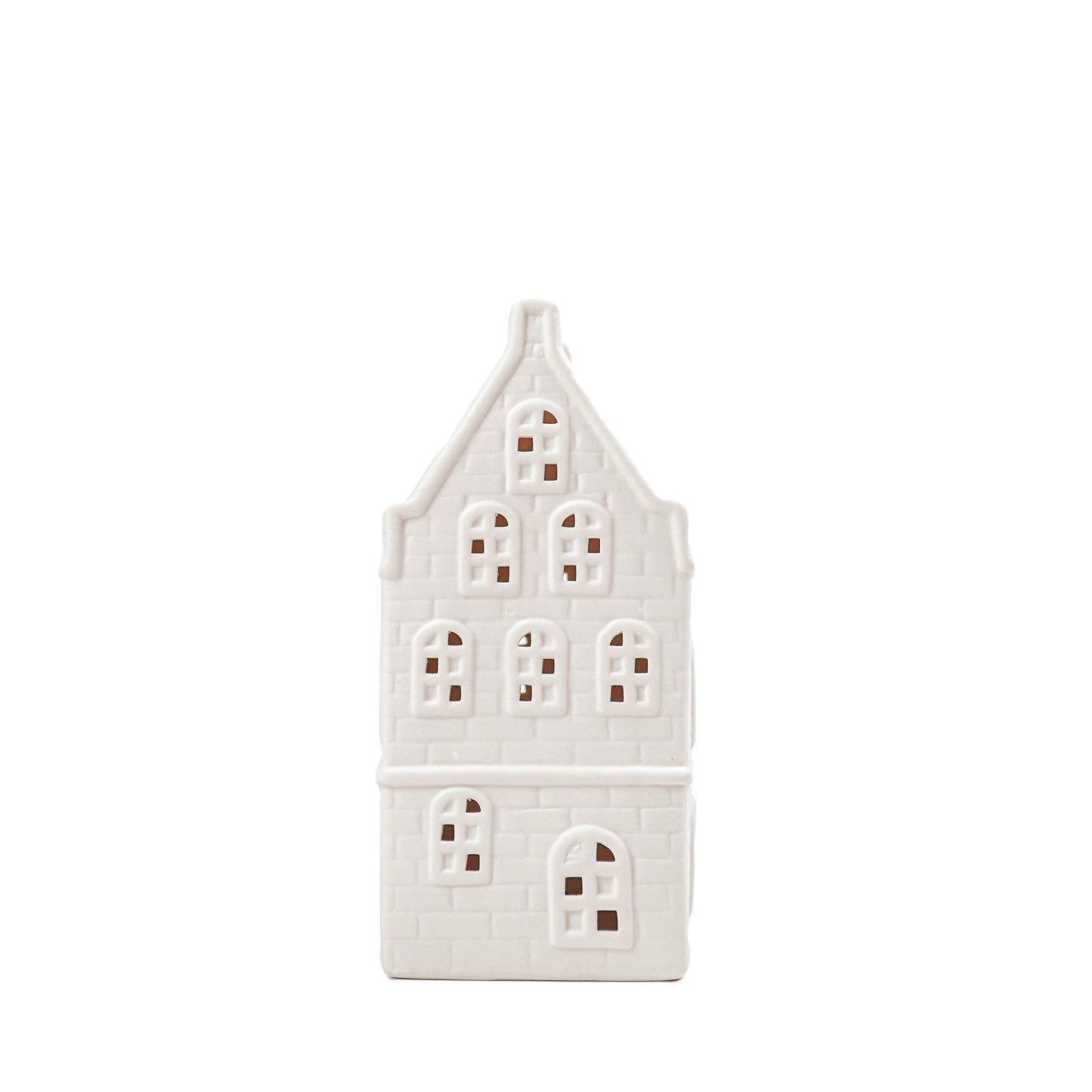 Housevitamin Amsterdam Canal House Ledlamp - 8x8x18 cm - White