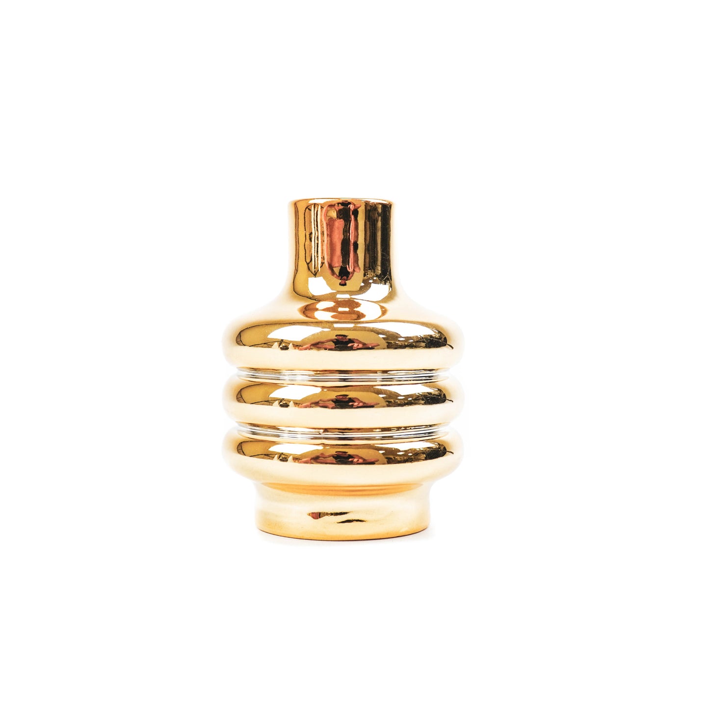 HV Bubble Candleholder - 7x7x10 cm - Golden