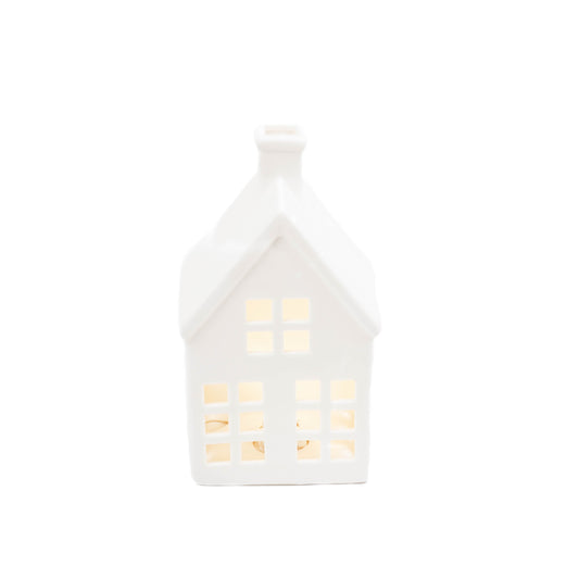 Housevitamin Family House Ledlight - 10x8x19 cm - White