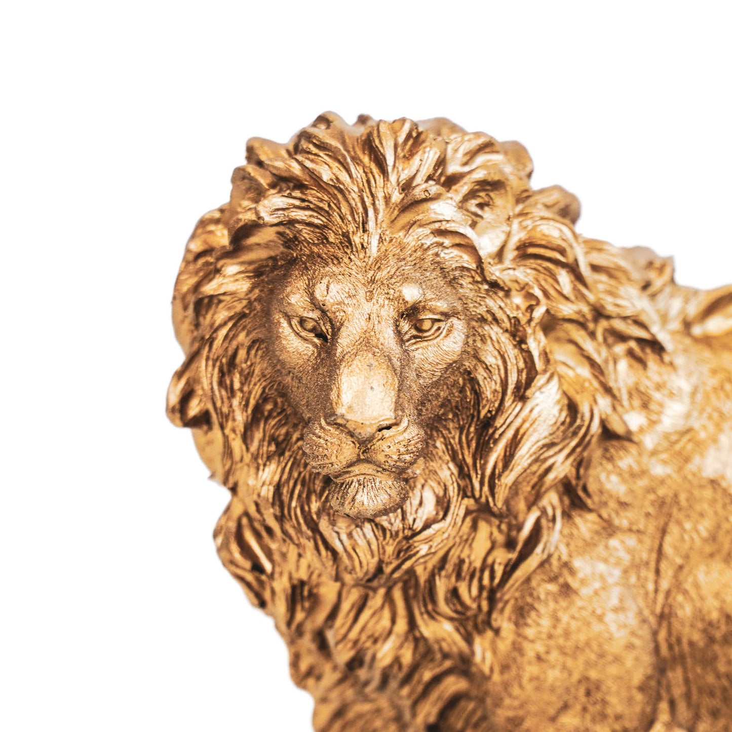 HV Golden Lion- Standing -10x8,5x6cm