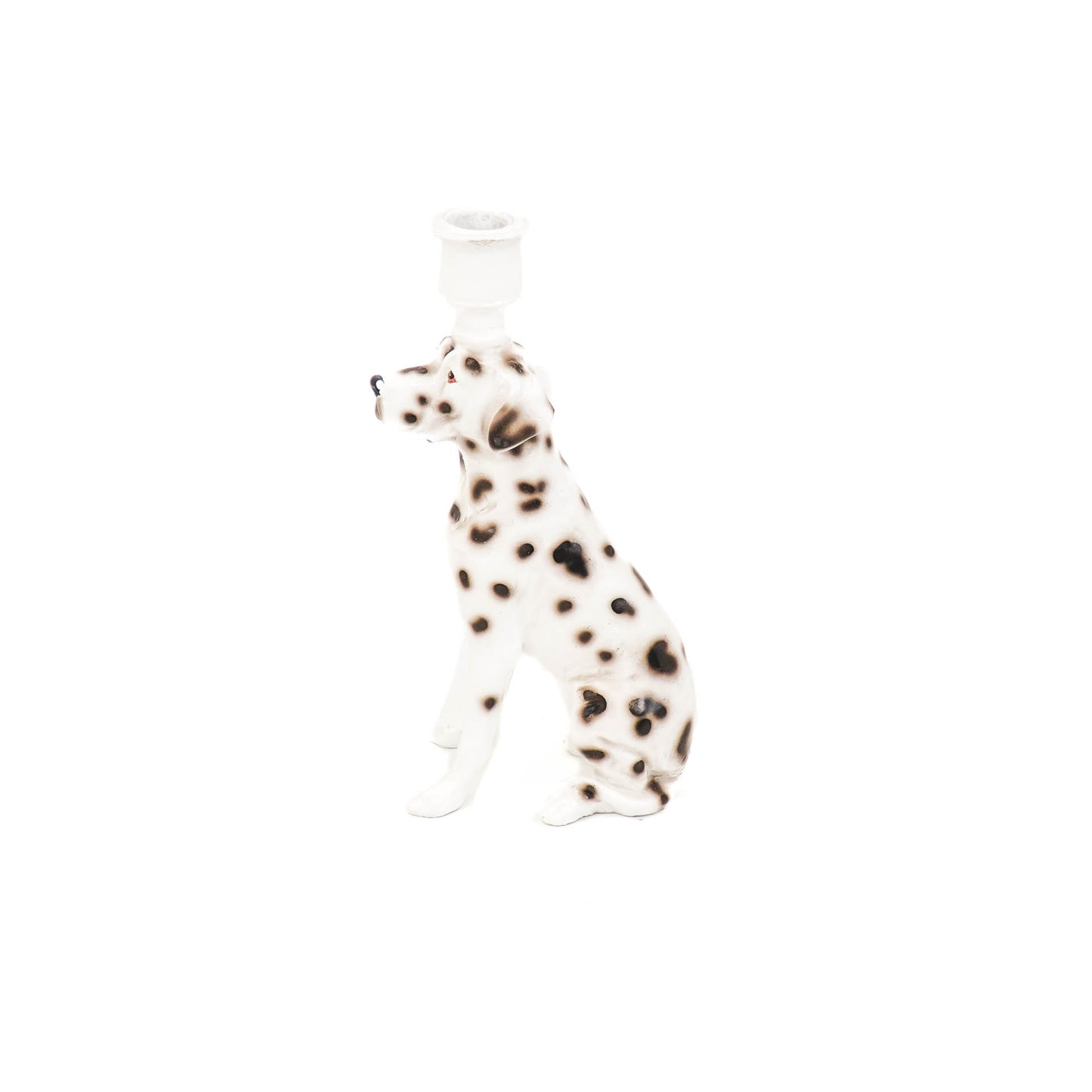 HV Dalmatian Candleholder - Black/White