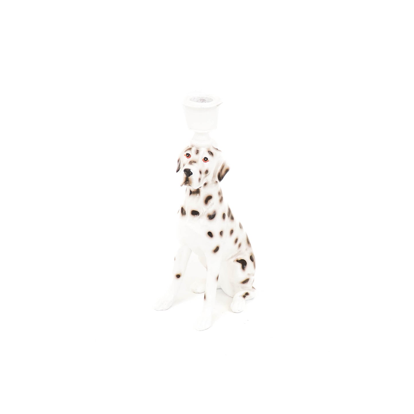 HV Dalmatian Candleholder - Black/White