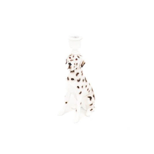 Housevitamin Dalmatian Candleholder - Black/White