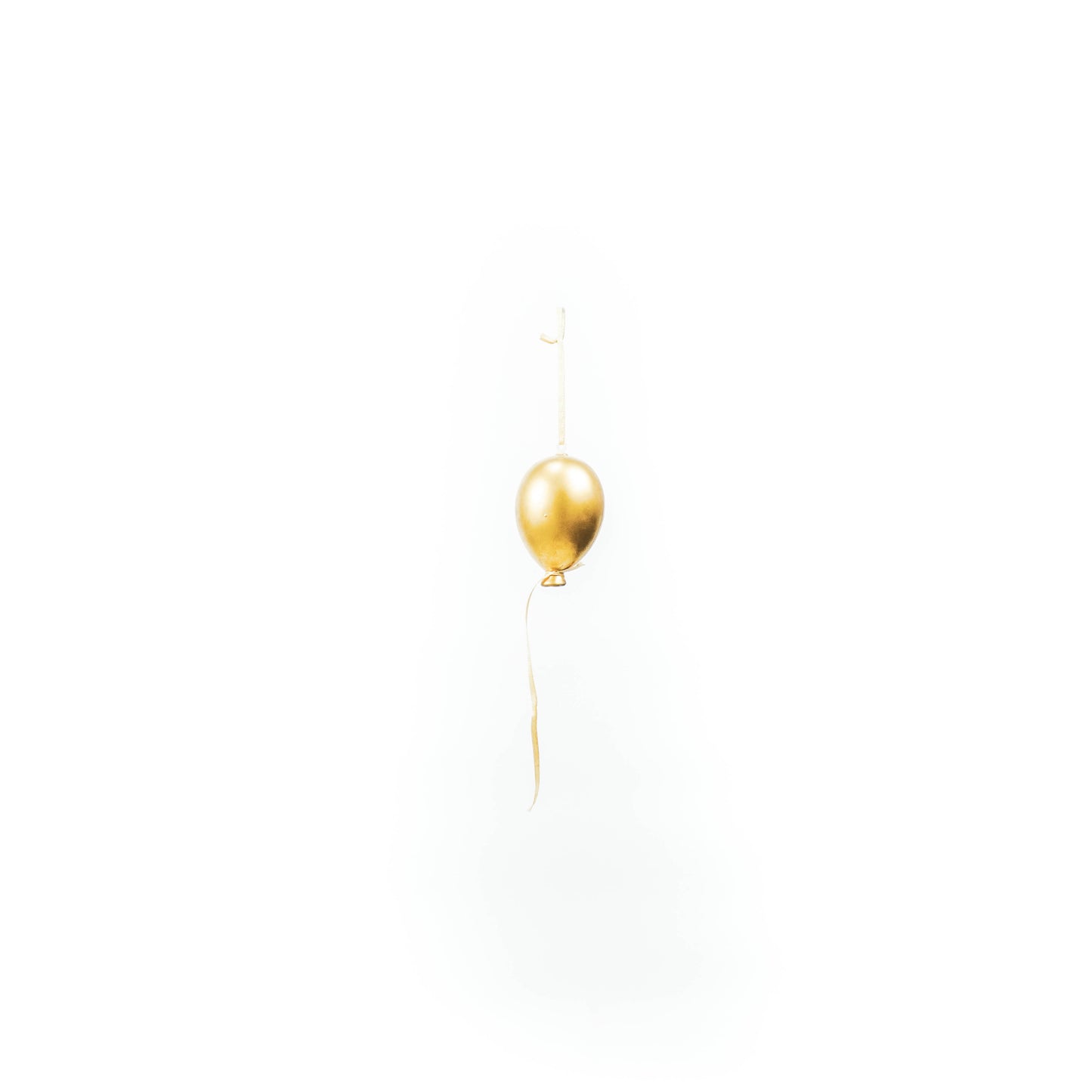 HV Balloonhanger - Glass - Gold - S - 5x8cm