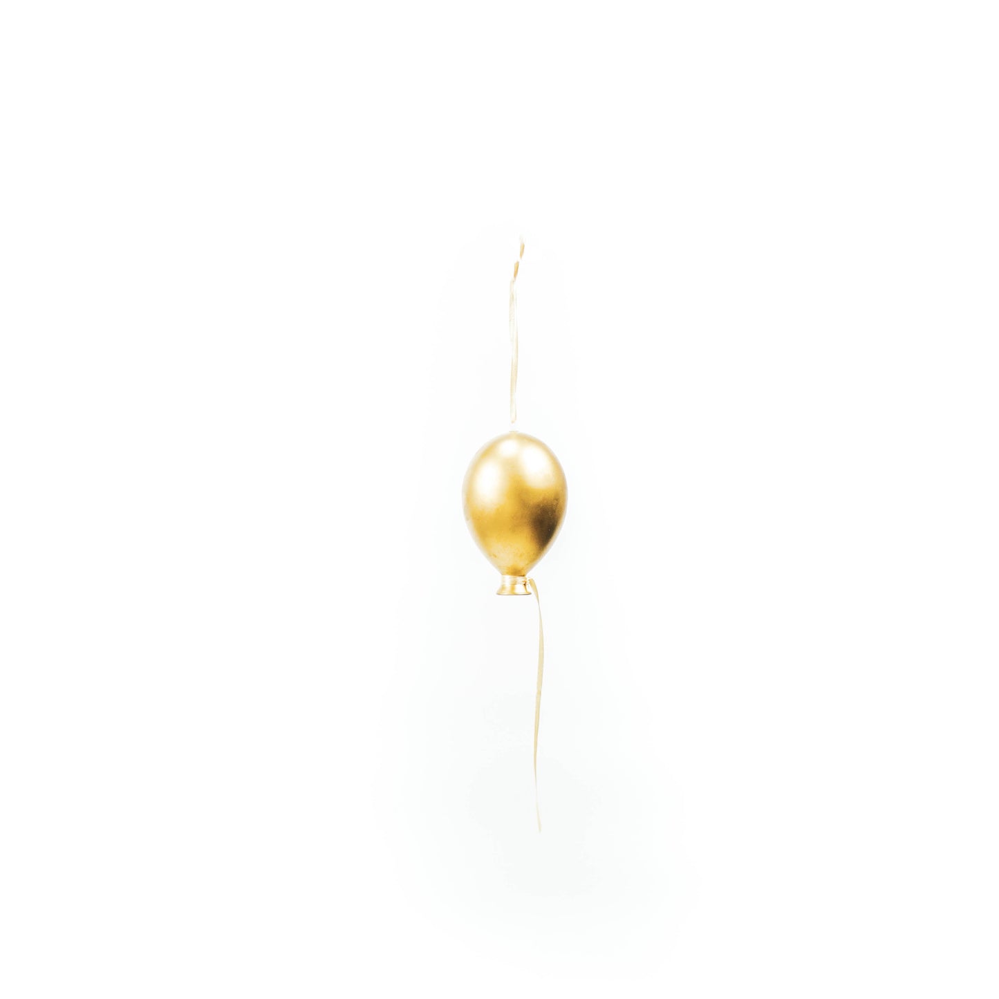 HV Balloonhanger Glass - Gold - M - 6.5x10.5cm