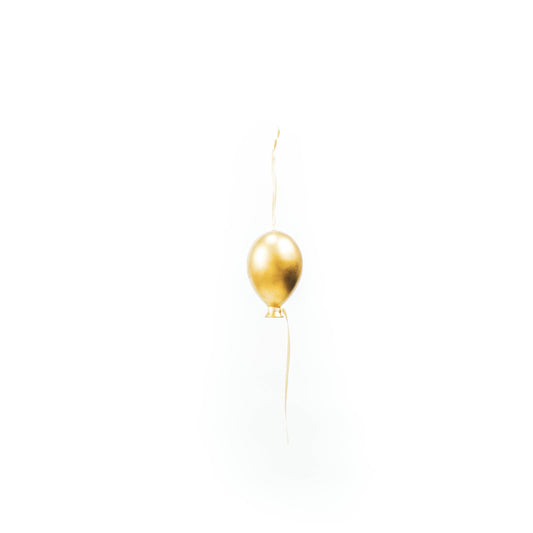 Housevitamin Balloonhanger Glass - Gold - M - 6.5x10.5cm