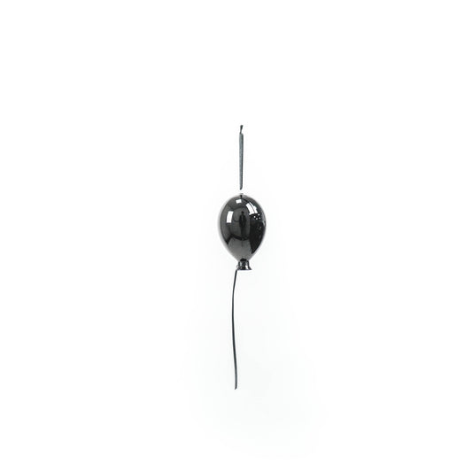 Housevitamin Balloonhanger Glass - Black - M - 6.5x10.5cm