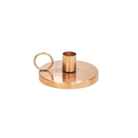 HV Candleholder Gold - 10x10x4cm