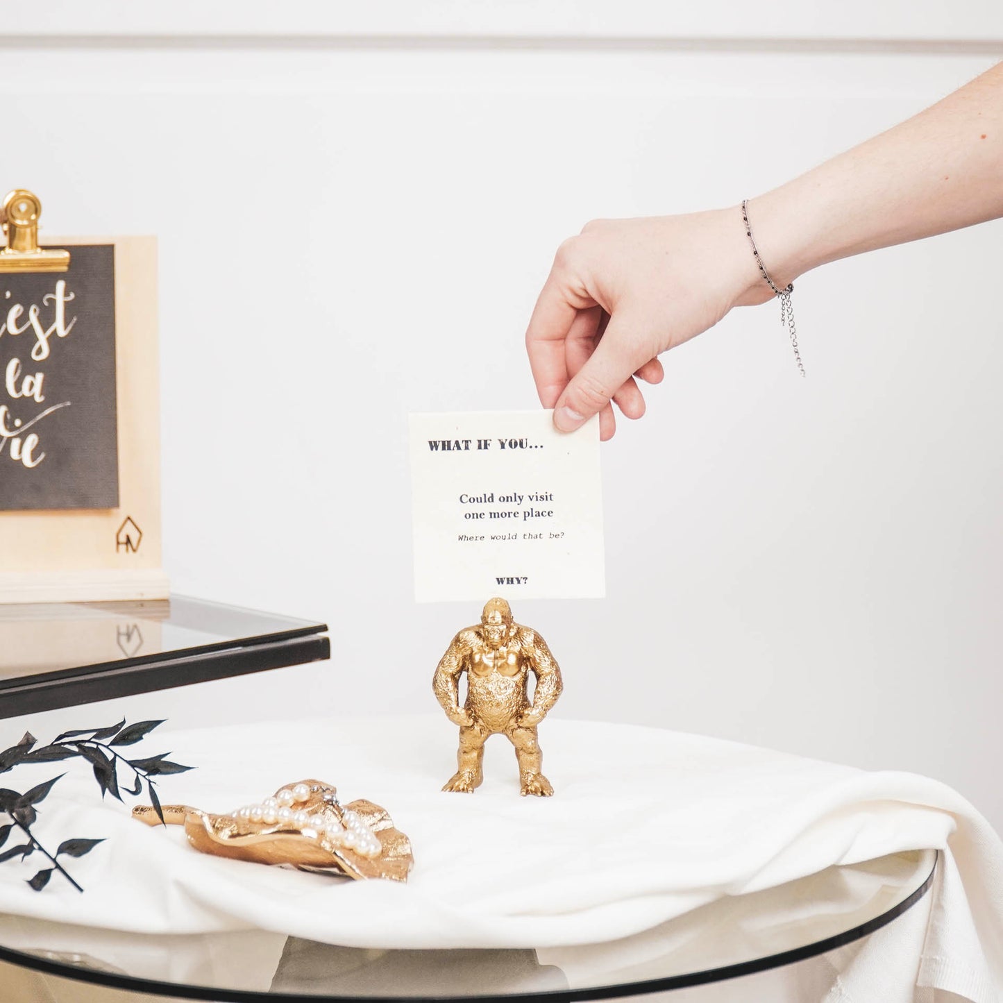 HV Gorilla Cardholder - Gold