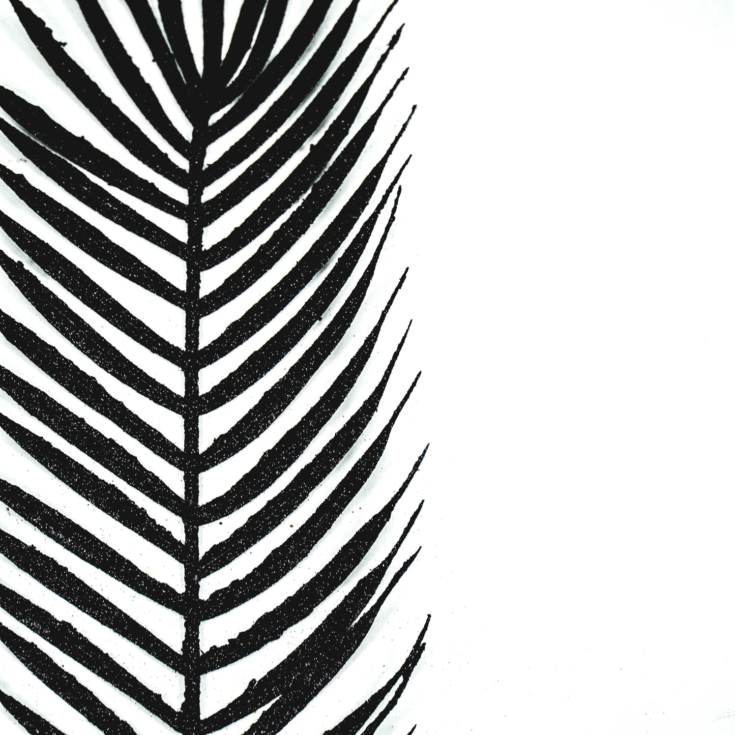 HV Black - Leaf - 66x21cm