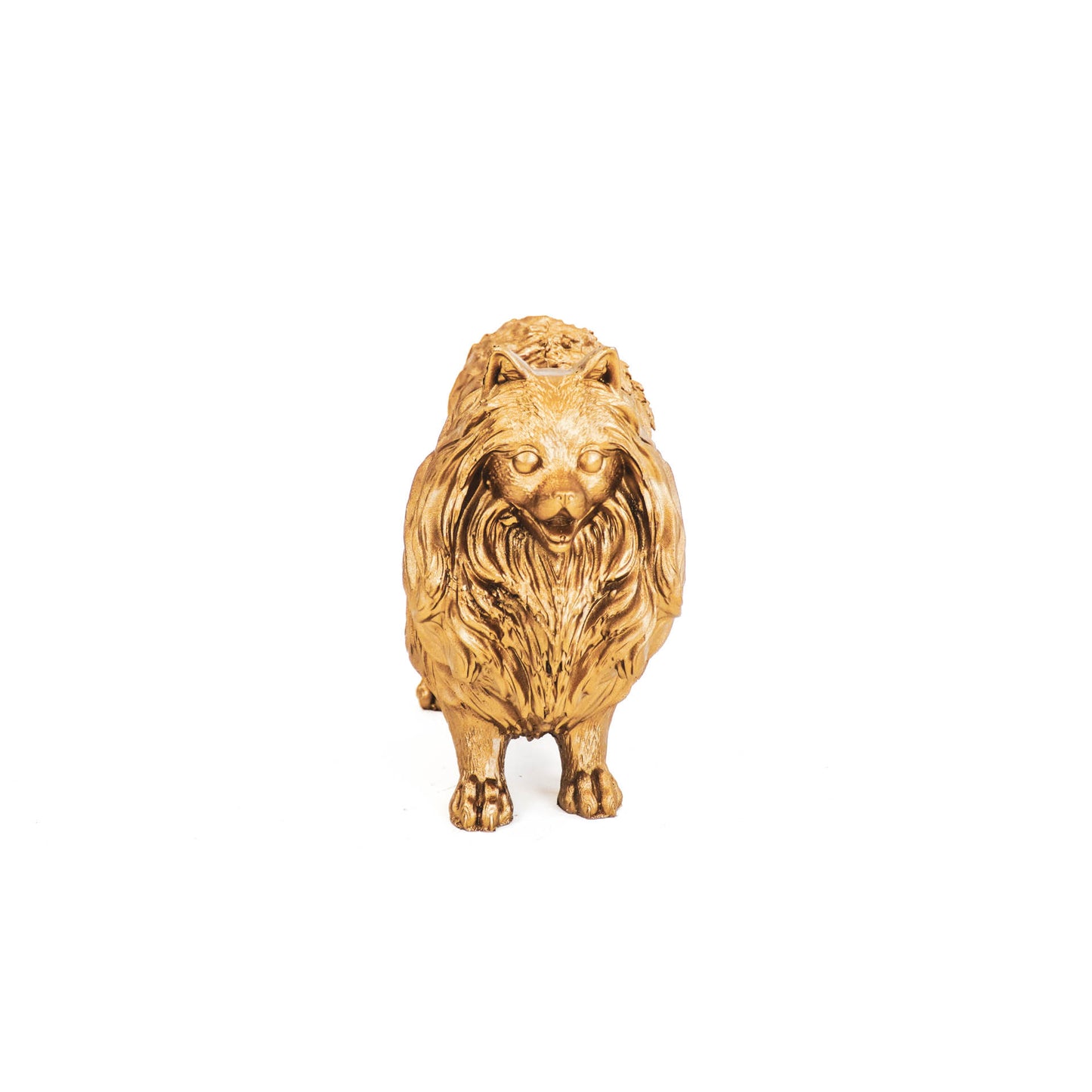 HV Pomeranian Dog - Gold - 23x10x18cm