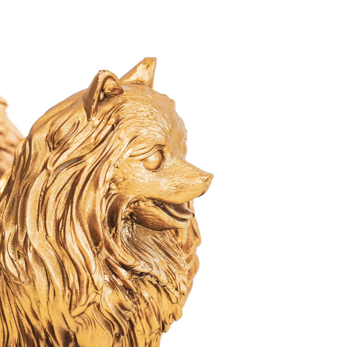 HV Pomeranian Dog - Gold - 23x10x18cm