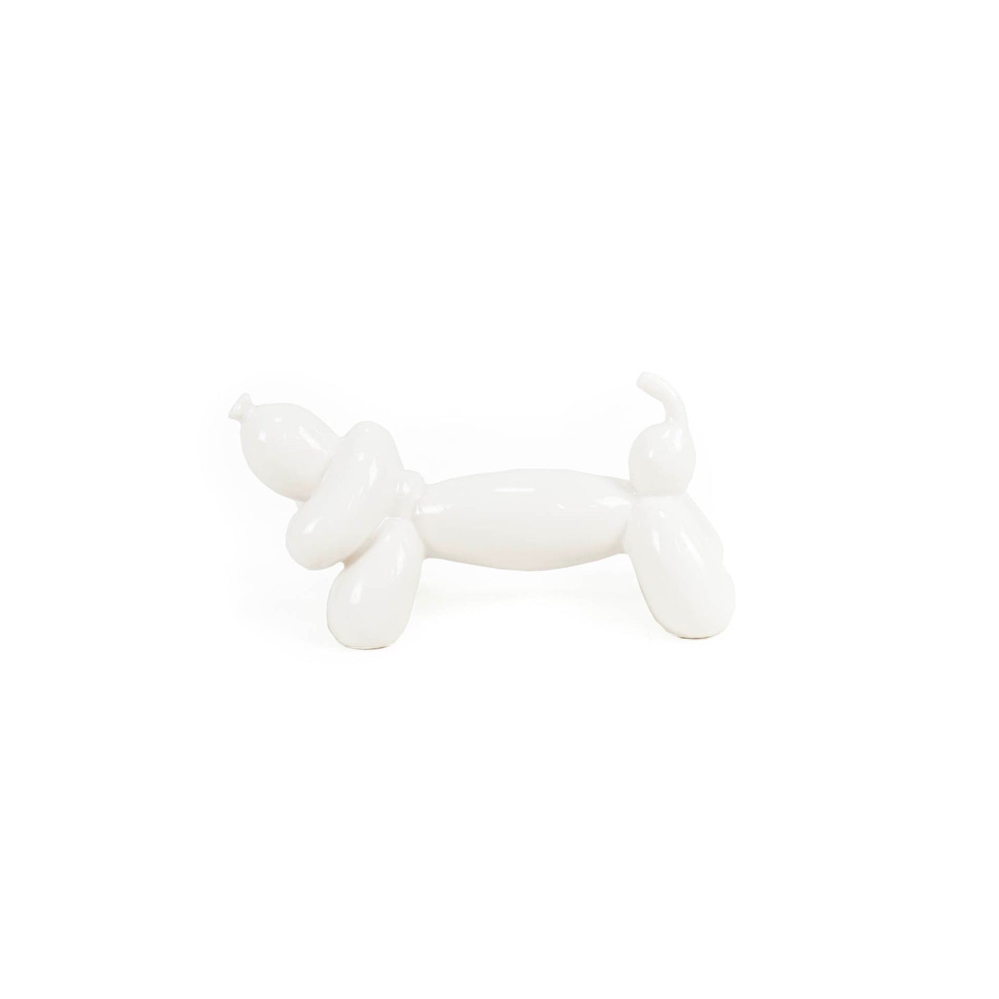 HV Balloon Dog Dachshund - 25,5x10x13 cm - White